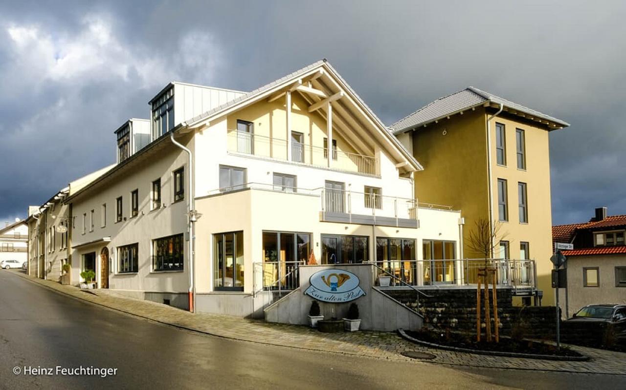 Wirtshaus "Alte Post" Hotel Zandt Buitenkant foto